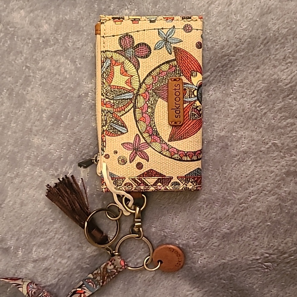 SAKROOTS WALLET W/ LANYARD